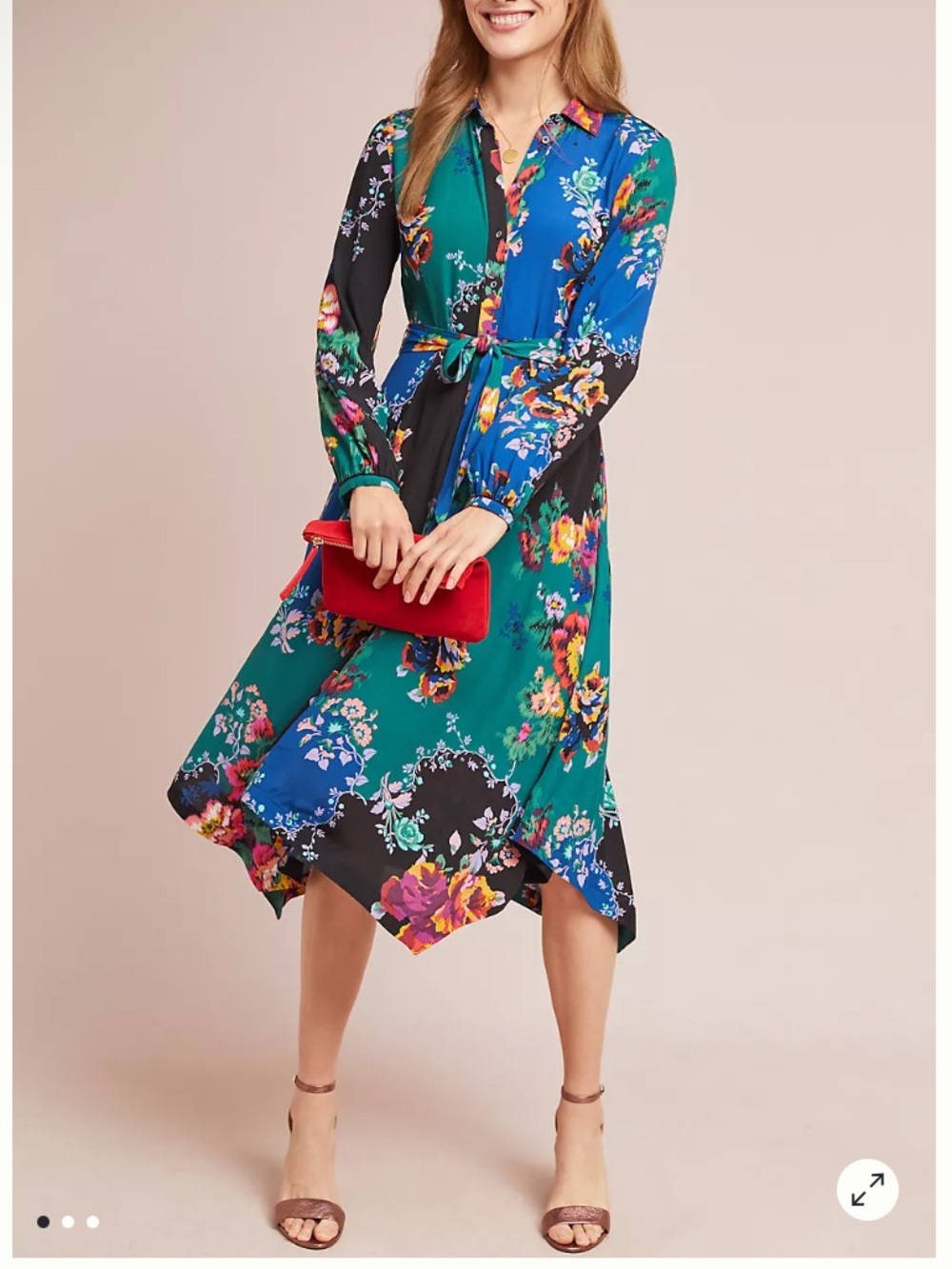 Robin Floral-Print Shirtdress